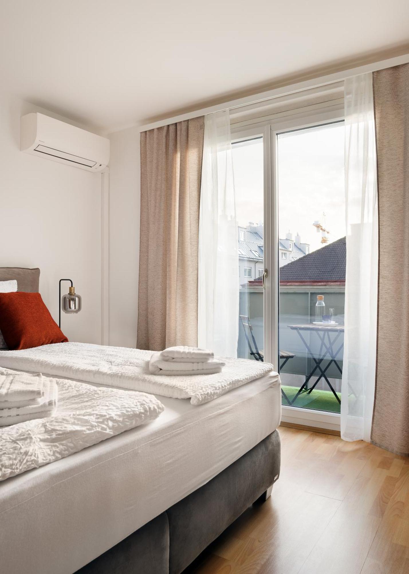 Neu! Apartment Mit Klimaanlage, Nahe Hauptbahnhof Wien Exterior foto